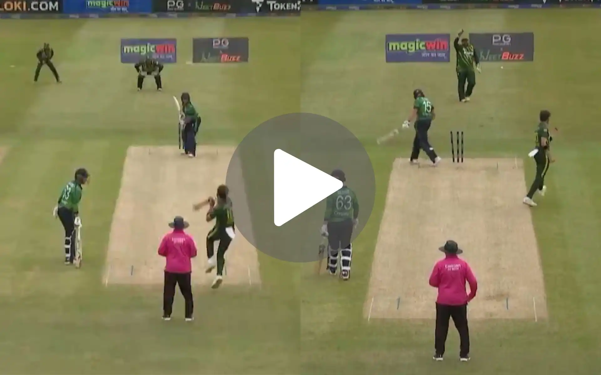 [Watch] Shaheen Afridi's Absolute Cracker Takes Irish Opener To Pieces PAK Vs IRE Series Decider